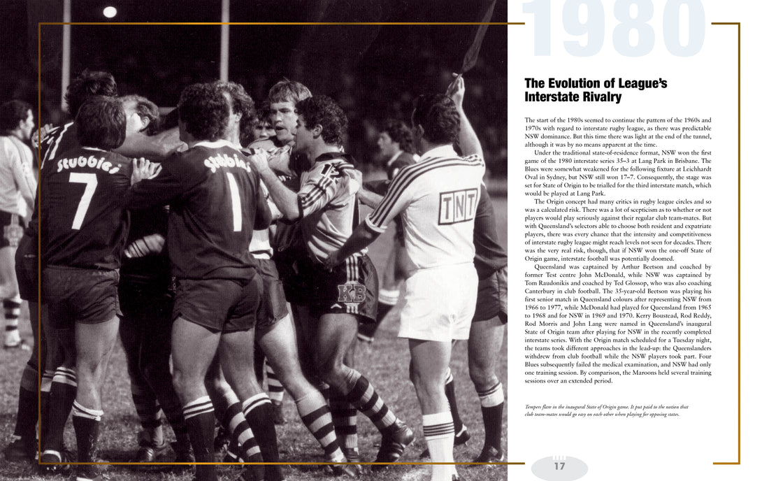 State of Origin 45 Years Counterpack 6 copies