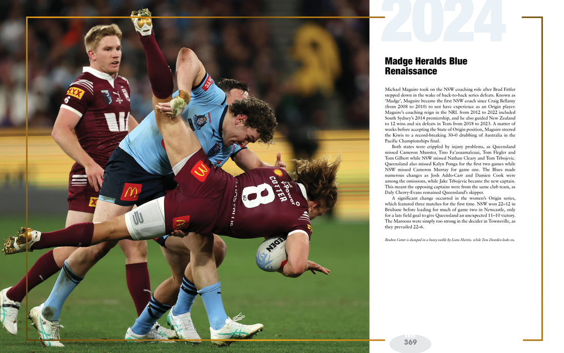 State of Origin 45 Years
