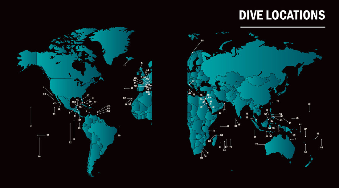 Great Diving Spots - World