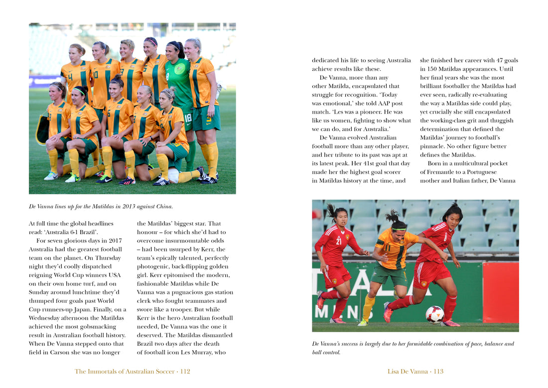 The Immortals of Australian Soccer