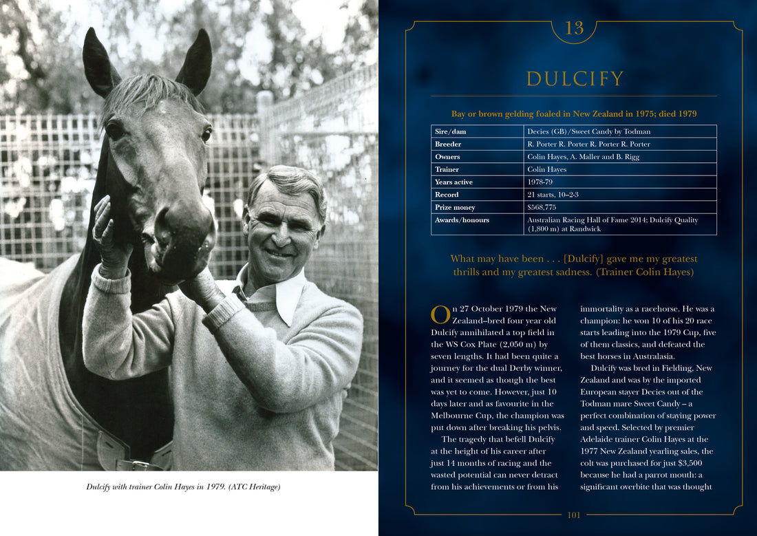 Immortals of Australian Horse Racing: the Thoroughbreds