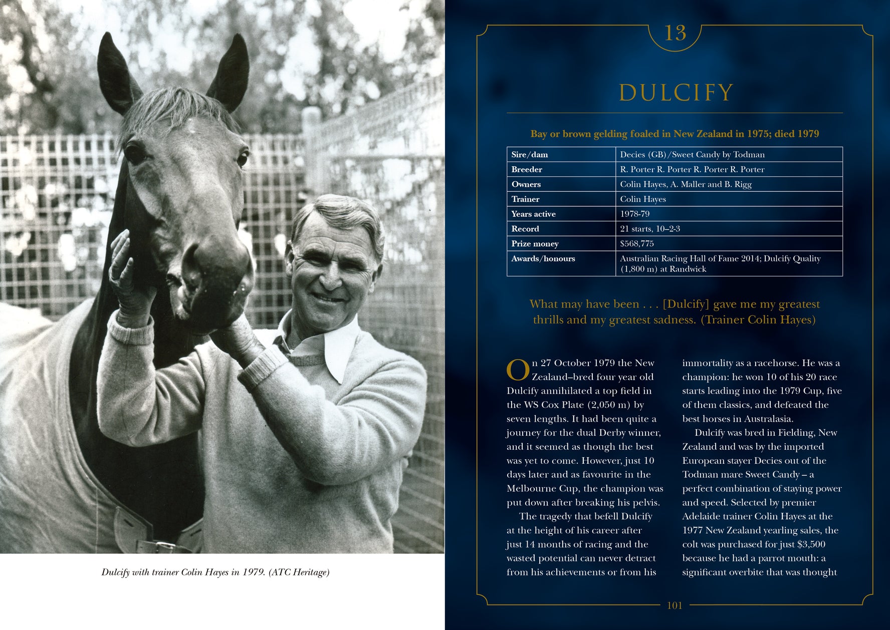 Immortals of Australian Horse Racing: the Thoroughbreds